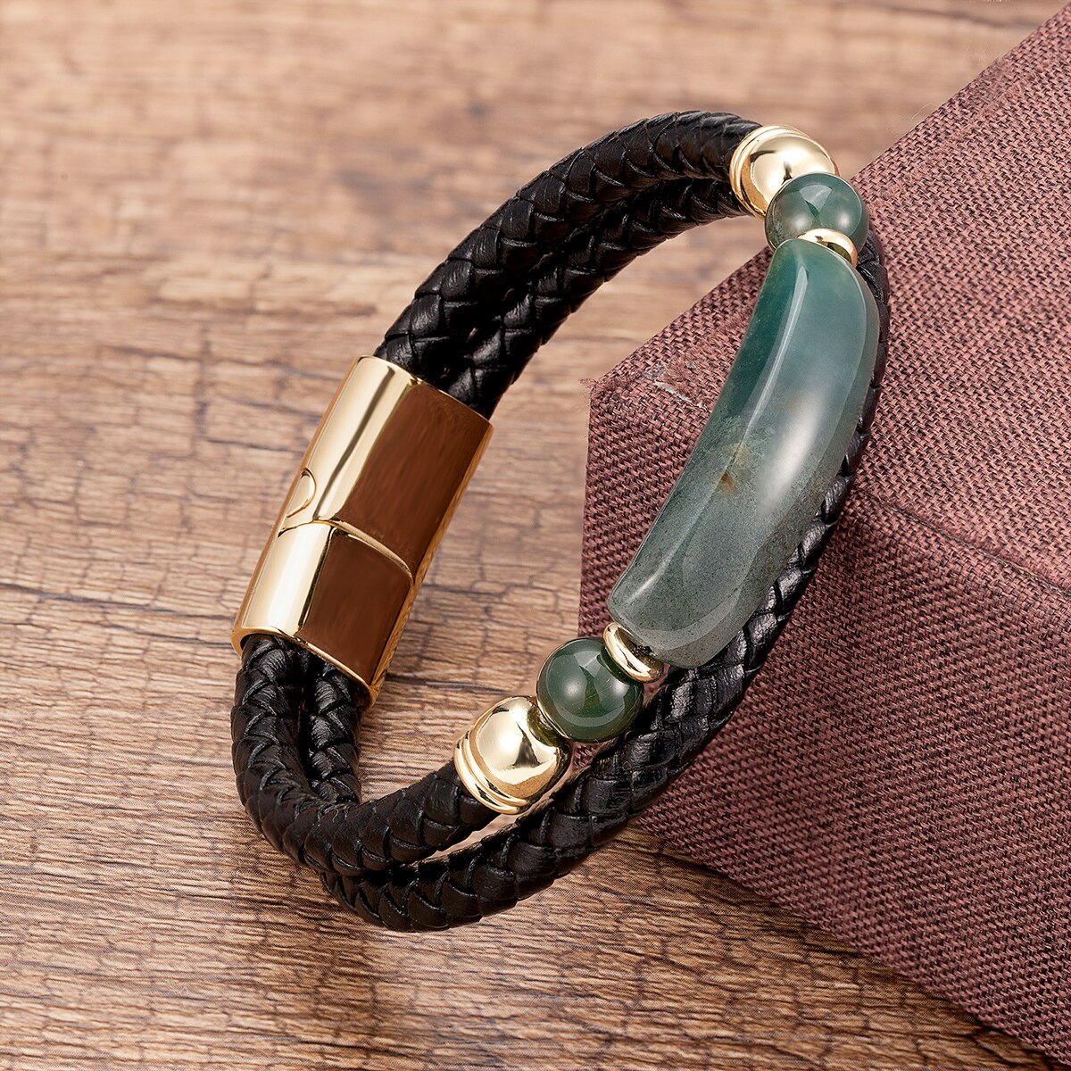 92.5 Gold Plated Stone Bracelets Online | Buy Aarana Bracelet – The  Amethyst Store