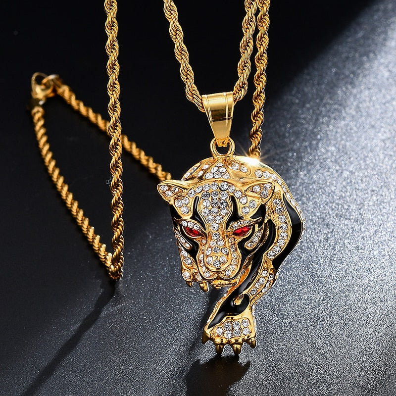 Red Eye Tiger Necklace