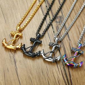 Sailor Anchor Necklace